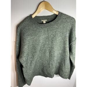 Legendary Outfitters Women's Soft and Cozy Crewneck Sweater, Heather Olive, L